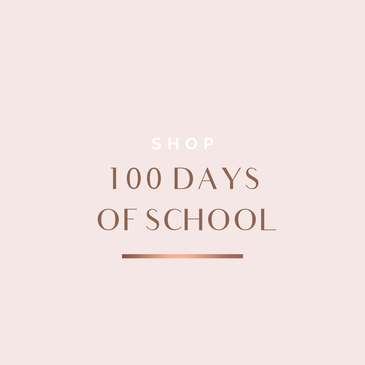 100 days of school