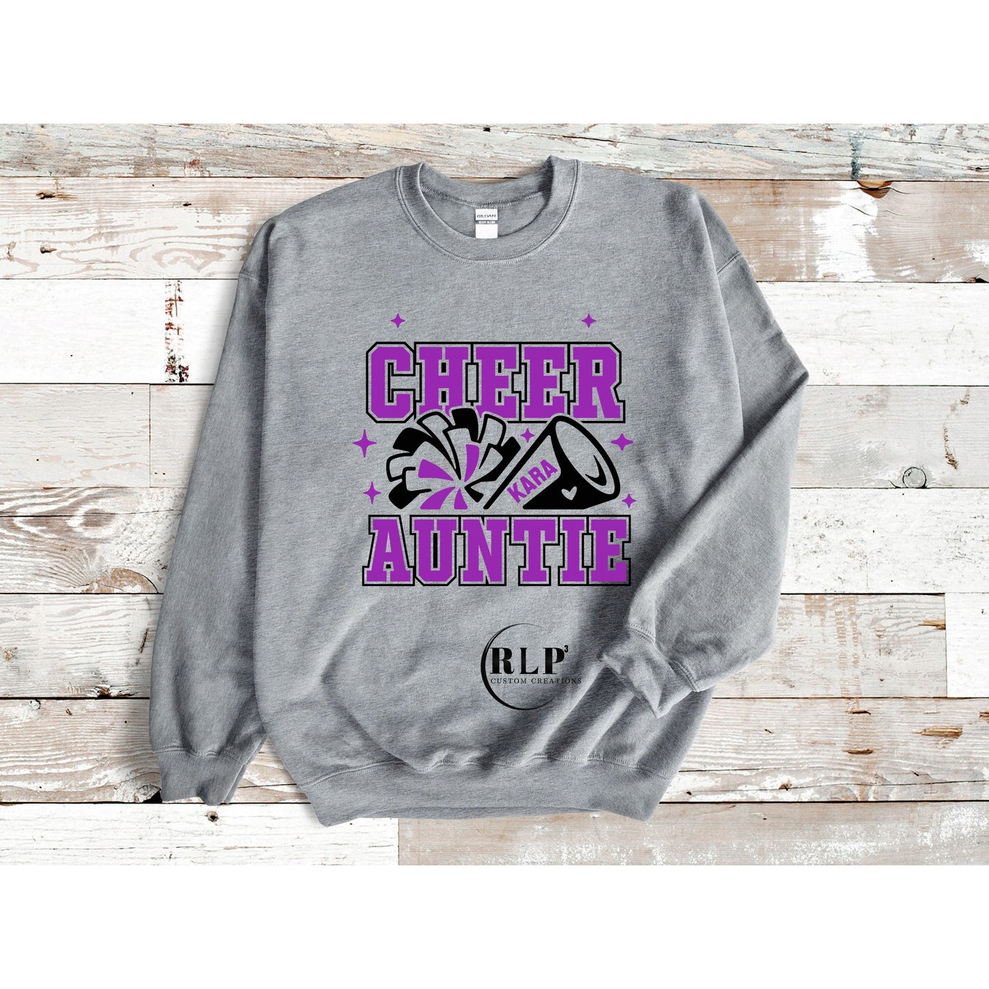 Kimberlee's shirt and cheer sweatshirts order