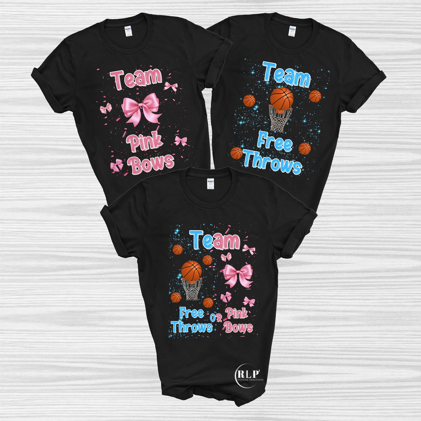 Airyana & Clarence Gender Reveal Shirts